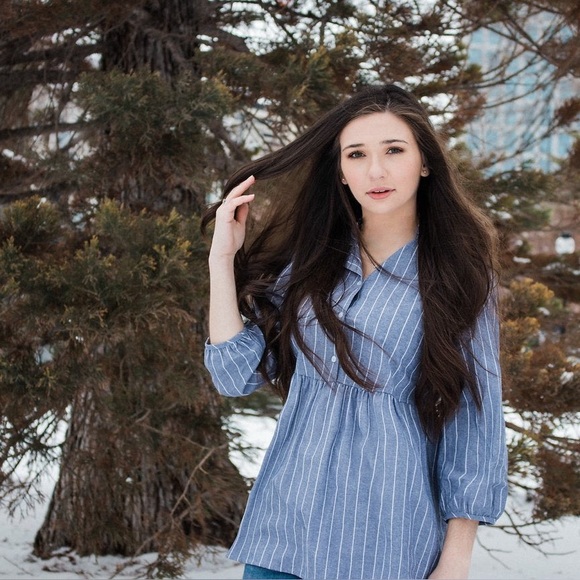 Striped Blouse - Picture 4 of 7